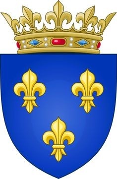 Так выглядел герб Франции при Бурбонах