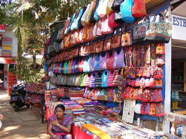 Уголок традиционного индийского рынка
