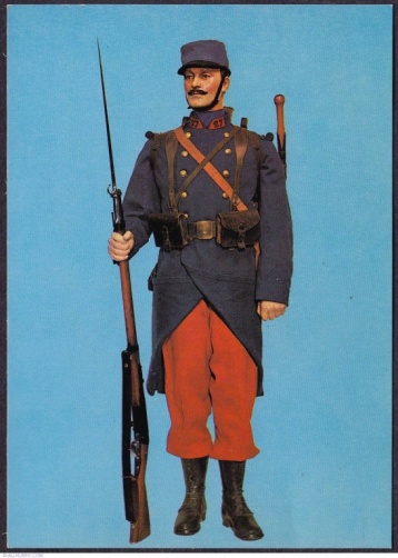 Военная форма французских солдат Первой мировой 