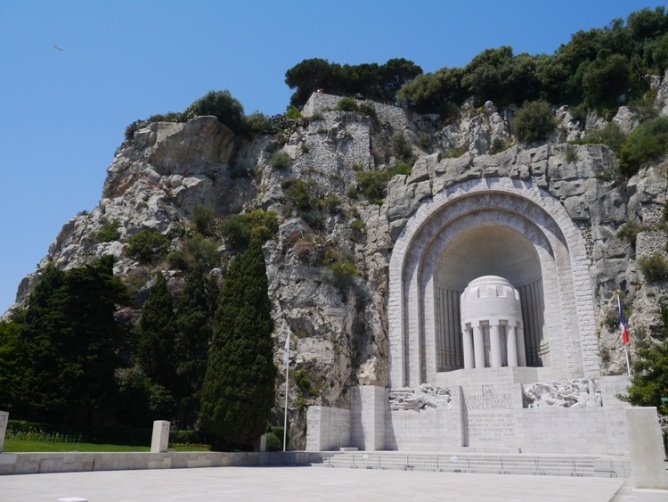 Мемориал жертвам войн в Ницце