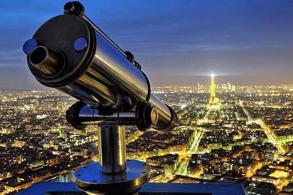 Посмотреть на Париж с огромного телескопа