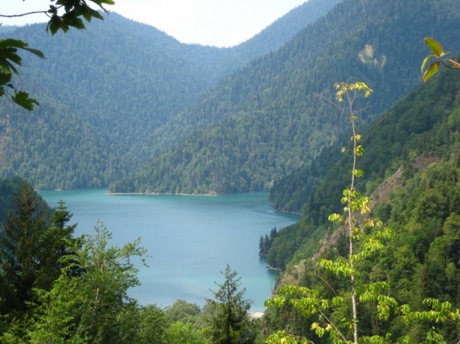 Озеро Рица.Абхазия