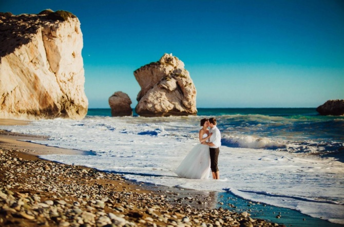 Романтика на Кипре - излюбленная тема для фотосессии