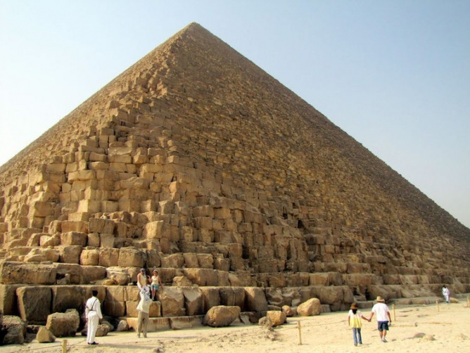 Пирамида Хеопса в Египте
