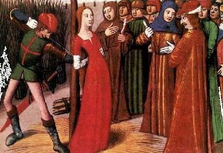 Суд приговорил Жанну к казне на костре