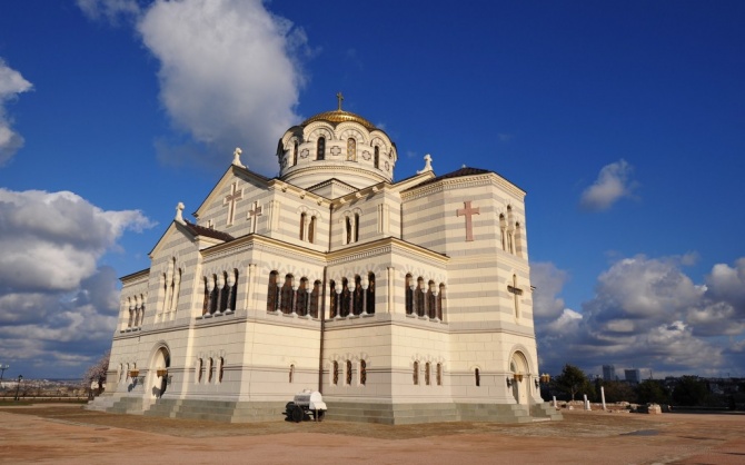 Владимирской Собор - святыня для паломников