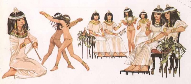 Музыка и танцы Древнего Египта