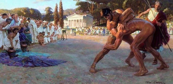 Спортивные состязания в Древней Греции