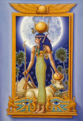 Хатхор - богиня Неба, красоты и любви 