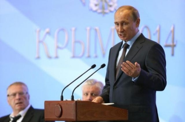 Президент России с речью. 18 марта 2014 года