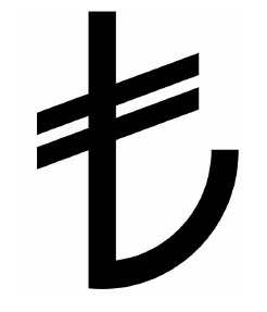 Символ турецкой валюты