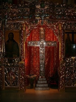 Главня реликвия храма Ставровуни - чатица Животворящего Креста