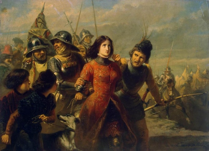Жанна д’Арк в плену