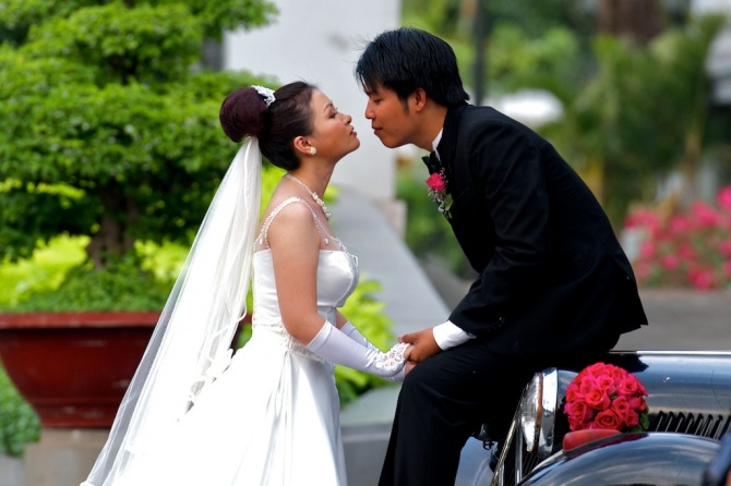 Свадьба во Вьетнаме — это красиво