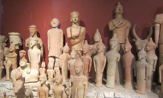 Экспозиция Археологического музея в Никосии