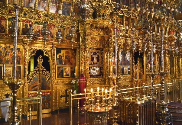 Богатое убранство Киккского монастыря