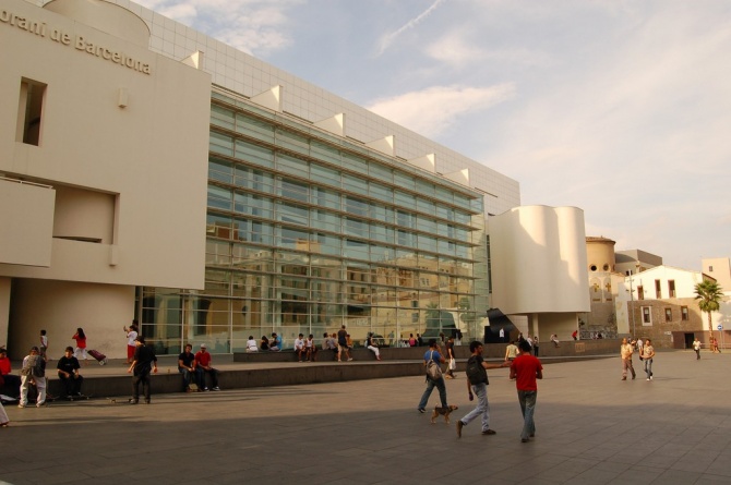 Музей современного искусства в Барселоне