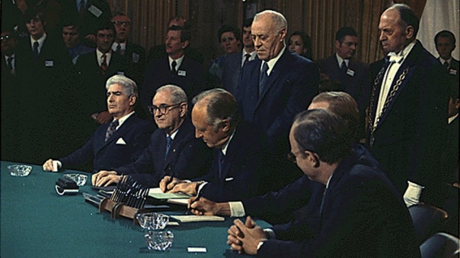 Парижское мирное соглашение 27 января 1973 года