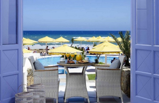 Mitsis Serita Beach Hotel. Вид 2