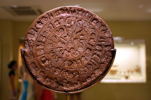 Фестский диск. Музей археологии в Ираклионе