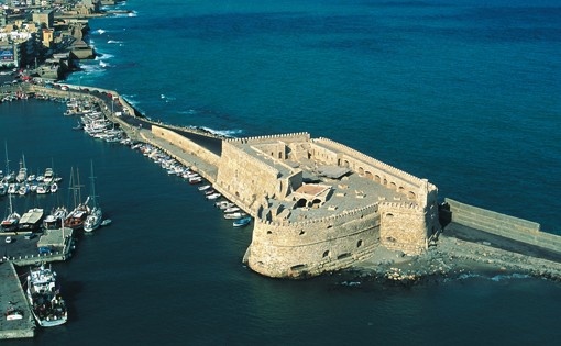 Достопримечательности Крита. Венецианская крепость в Ираклионе