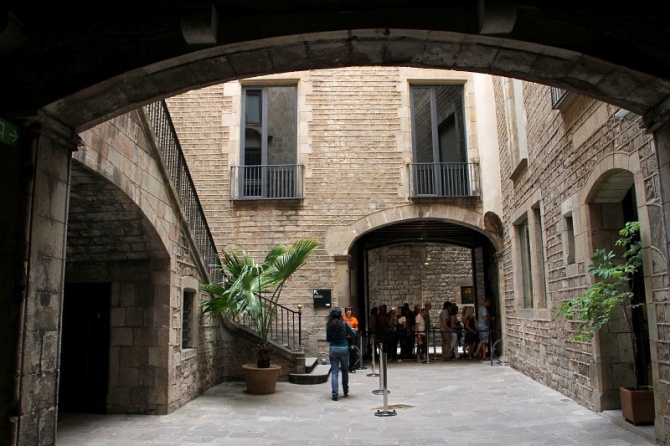 Для картин и работ Пабло Пикассо в Барселоне выделено несколько старинных особняков