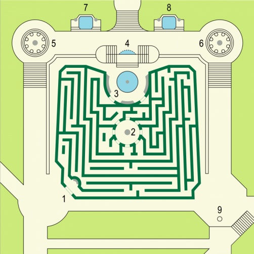 Схема зеленого Лабиринта