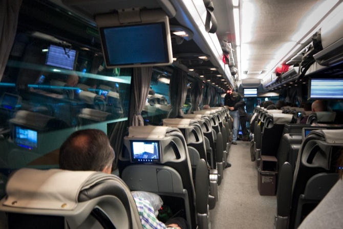 Поездка на комфортабельном автобусе ALSA из Мадрида в Барселону