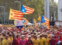 День Каталонии в Барселоне